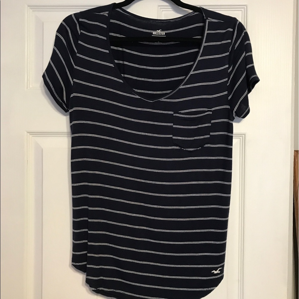 Stripped Hollister classic short sleeve tee